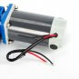 DC12V 200kg.cm 90W Low Speed High Torque Worm Gear Reducer Motor Shaft Dia 18mm