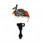 2Stroke 4HP Heavy Duty Outboard Motor Boat Engine Air Cooling System 16.5" Shaft