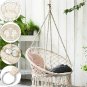 Macrame Hammock Swing Chair Seat Home Garden Patio Hammocks Hanging Cotton Rope