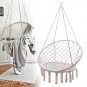 Macrame Hammock Swing Chair Seat Home Garden Patio Hammocks Hanging Cotton Rope