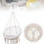Macrame Hammock Swing Chair Seat Home Garden Patio Hammocks Hanging Cotton Rope