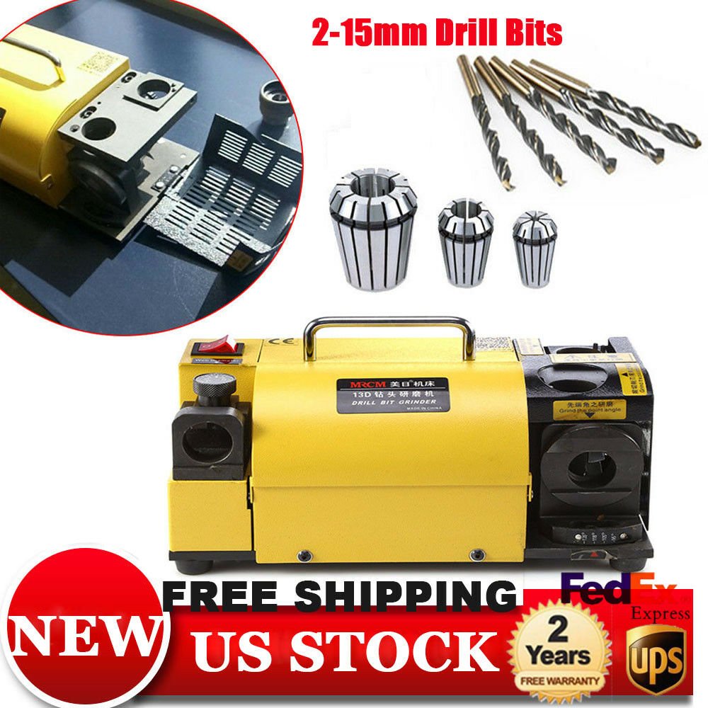 Drill Bits Grinder Drill Bits Sharpener 100-135 Grinding Machine 2-14mm MR-13D