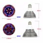Led Grow Light 80W Red Blue UV IR Led Growing Lamp Hydroponics Greenhouse Plants