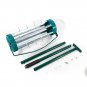 Rolling Lawn Scarifier Aerator Roller Spike Tool Rolling Garden Yard Grass US