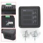 5A LED Generator V Voltage Hz Kw Power COS Hour Time Digital Panel Meter US SALE