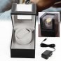 Luxury Automatic Single Motor Watch Winder Display Box Leather Storage SALE