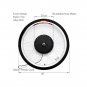 48V 1000W Electric Bicycle Conversion Kit E Bike Front Wheel Cycling Hub Motor !