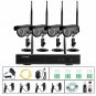 4 Channel Complete CCTV Wireless Camera Security System w/ 1TB DVR- NEW!!