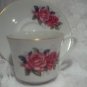 FTD Vintage China Rose Tea Cup and Saucer Set Pink Rose Shabby