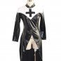 Women Sexy Nun Black Costume Saintlike Costume Halloween Cosplay