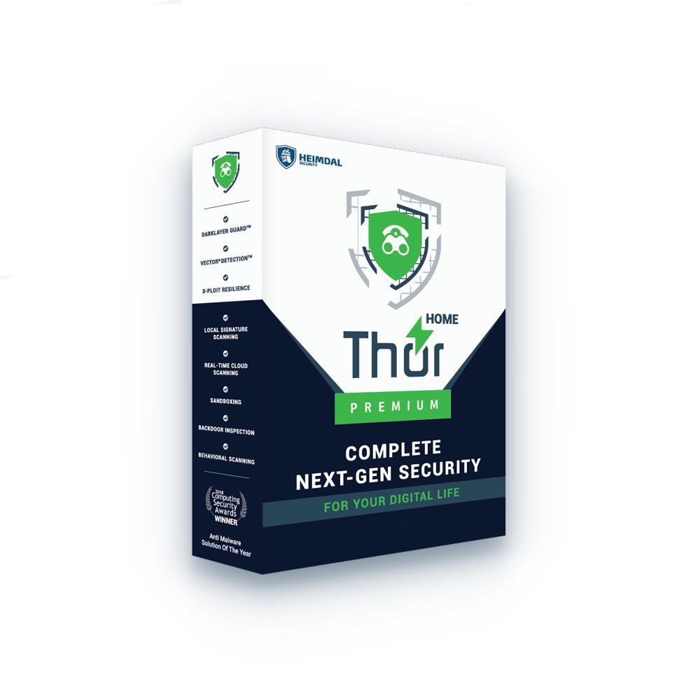 Heimdal Thor Premium [5 Device, 1+ Year]: AntiVirus & Internet Security ...