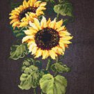 Cross stitch pattern PDF sunflowers, Sunflower xstitch