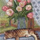 Cross stitch pattern PDF Cat, cat xstitch