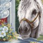 Cross stitch pattern PDF Horse My friend came,horse xstitch