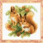 Cross stitch pattern PDF animals,squirrel xstitch