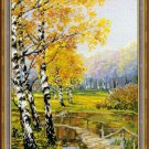 Cross stitch pattern PDF autumn, landscape xstitch