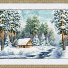 Cross stitch pattern PDF winter, landscape xstitch