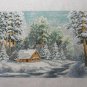 Cross stitch pattern PDF winter, landscape xstitch