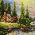 Cross stitch pattern PDF Mountain landscape, landscape xstitch