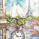 Cross stitch pattern PDF dove, pigeon xstitch