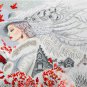 Cross stitch pattern PDF winter, snow xstitch