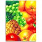 Cross stitch pattern PDF fruits, for kitchen xstitch