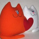 cat sewing pattern, cat soft toy pattern, pattern cats,