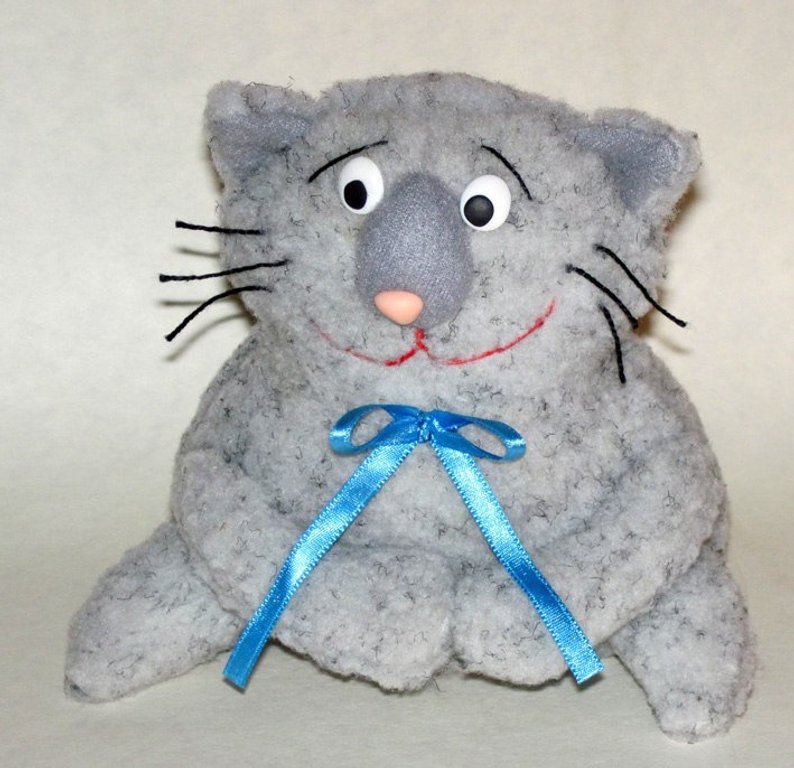 cat sewing pattern, cat soft toy pattern, pattern cats,