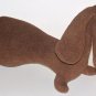 Dog sewing pattern, dachshund pattern, dog soft toy pattern,