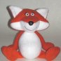 fox sewing pattern, fox soft toy pattern, pattern fox