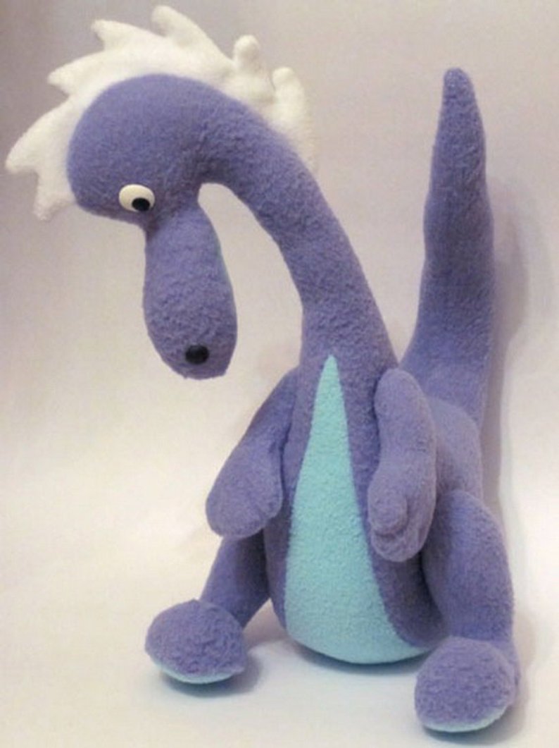Dragon sewing pattern, Dragon Pattern, Dragon soft toy pattern