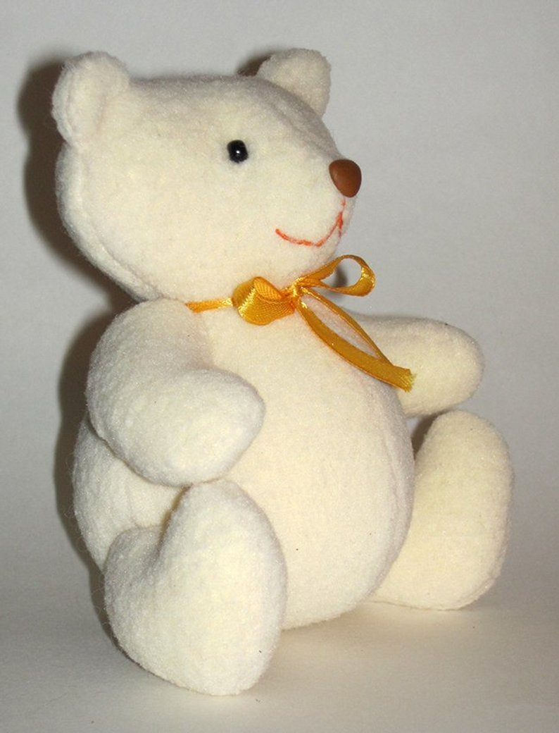 Bear sewing pattern, Bear soft toy pattern, pattern bear