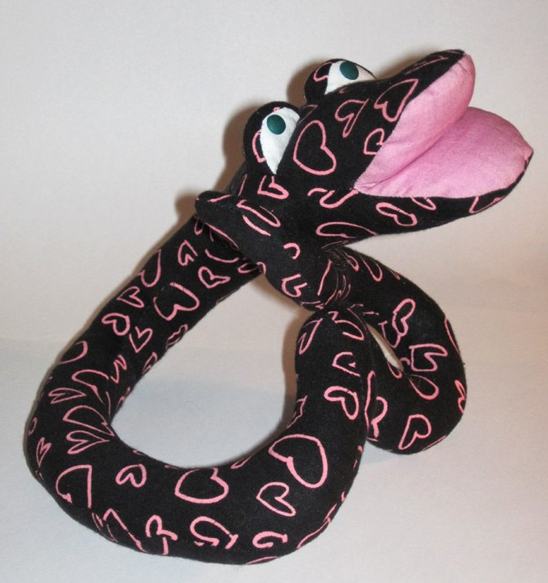 stuffed snake sewing pattern