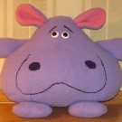 hippo sewing pattern, hippo soft toy pattern, pattern hippo