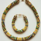 Bead Crochet Necklace Pattern, pattern for bead crochet necklace