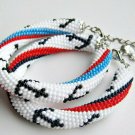 Bead Crochet Necklace Pattern, pattern for bead crochet necklace