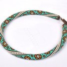 Bead Crochet Necklace Pattern, pattern for bead crochet necklace
