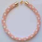 Bead Crochet Necklace Pattern, pattern for bead crochet necklace