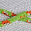 Bead Crochet Necklace Pattern, pattern for bead crochet necklace