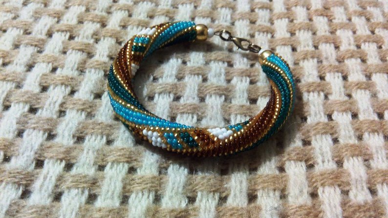 Bead Crochet Necklace Pattern, pattern for bead crochet necklace
