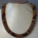 Bead Crochet Necklace Pattern, pattern for bead crochet necklace