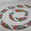 Bead Crochet Necklace Pattern, pattern for bead crochet necklace