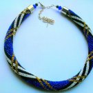 Bead Crochet Necklace Pattern, pattern for bead crochet necklace