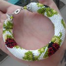 Bead Crochet Necklace Pattern, pattern for bead crochet necklace
