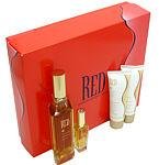 RED by Giorgio Beverly Hills - EDT SPRAY 3 OZ & BODY LOTION 1.6 OZ & SHOWER GEL 1 (W)