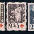Finland B12-14 MLH set Finnish Red Cross 1933 CV 5.50 (F0096)+ Finland B12-14 MLH set Finnish Red Cross 1933 CV 5.50 (F0096)+