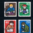 Germany B508-11 Used set Young people (GI0205P28)+