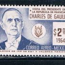 Mexico C281 MNH Charles De Gaulle CV 2.50 (M0170)+