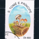 Saint Thomas and Prince Is 1126 Used Mushrooms ll (GI0330)+