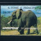 Saint Thomas and Prince Is 1241 MNH Elephants CV 3.75 (S0672)+ Saint Thomas and Prince Is 1241 MNH Elephants CV 3.75 (S0672)+